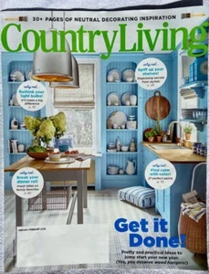 Country Living January/February 2020 Get it Done! Pretty and Practical Ideas - Bild 1 von 1