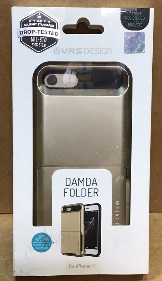 VRS дизайн iPhone Damda папка бумажник чехол карты хранения держит до 5 карт - Изображение 1 из 4