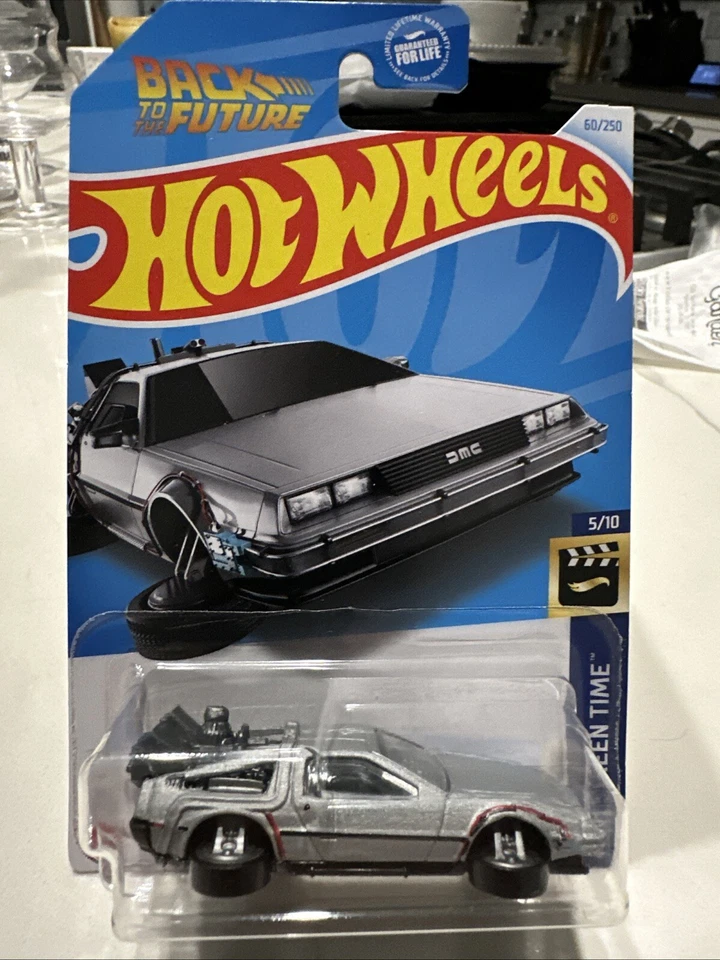 Hot Wheels Regreso al Futuro Máquina del Tiempo Modo Flotante #60 Pantalla HW MUY RARO Foto 1 de 4