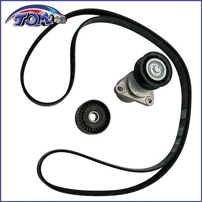 Drive Belt Component Kit for Ford Focus 08-11 Transit Connect 10-13 90K-38452 Foto 1 de 4