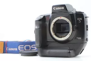 [ Near MINT ] Canon EOS 5 35mm SLR Film Camera Black Body w/ VG-10 From JAPAN - Picture 1 of 16