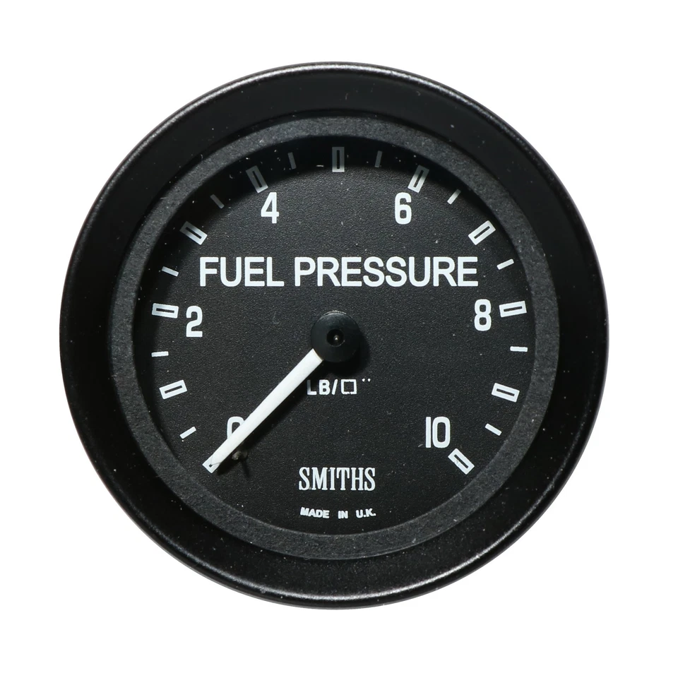 Smiths 0-10Psi Stepper Motor Fuel Pressure Gauge 52mm With 1/8 NPT Sender - Image 1 of 1