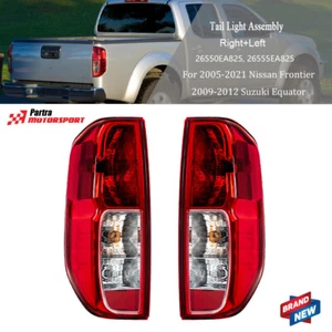 Tail Lights For Nissan Frontier 05-21 Suzuki Equator 09-12 Passenger+Driver Red - Picture 1 of 14
