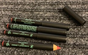 LOT OF 4  Vincent Longo Lip Pencil Coralo Red 0.02oz/0.6g  Mini travel size - Picture 1 of 5