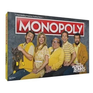 Monopoly It's Always Sunny in Philadelphia Board Game - Picture 1 of 9