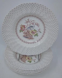 "Royal Doulton China De Colección GRANTHAM 5 CUENCOS DE SOPA CON BORDES Inglaterra 8,5" - Imagen 1 de 3