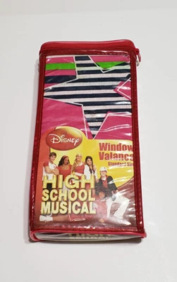 Disney High School Musical Valance HOT PINK 84" x15" School Twist  - Image 1 of 4