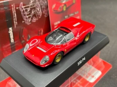 1/64 Kyosho Ferrari Collection7 330 P4 Red 330P4 diecast model car 39B1 - Image 1 of 4