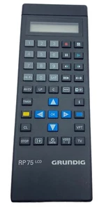 Originale Grundig RP 75 LCD Fernbedienung für VCR gereinigt 2 Jahre Garantie - Bild 1 von 1