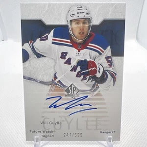 Will Cuylle 2023-24 SP Authentic Future Watch Auto Retro /399 New York Rangers - Bild 1 von 2