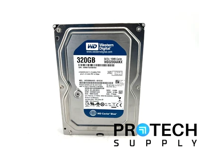 Western Digital WD3200AAKX 320GB 7.2K 3.5 SATA 6Gb Hard Drive HDD w/ WARRANTY - Image 1 of 4