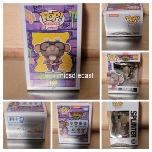 Hot TMNT TURTLES FUNKO POP SPLINTER 2023 4" VINILO MAYHAM 1400 NUEVO EN CAJA - Imagen 1 de 7