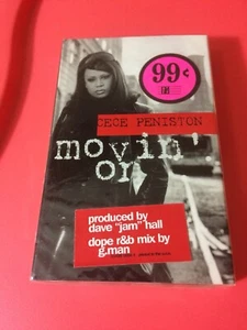 CECE PENISTON MOVIN' ON FACTORY SEALED CASSETTE SINGLE C6 - Picture 1 of 6