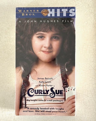 CURLY SUE~NEW VTG 1991 VHS tape! - Curly Sue  PG James Belushi/Alisan Porter Foto 1 de 4