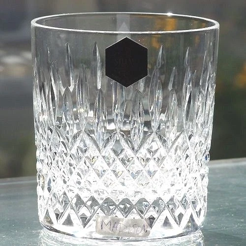 STUART MADISON Tumbler / Rummer 3.5" tall 9 Ounces NEW NEVER USED made England