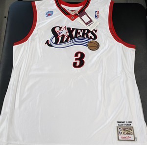 allen iverson white jersey