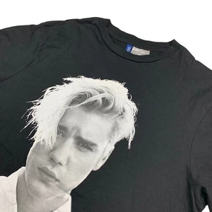 Justin Bieber x H&M Men's Purpose World Tour Concert S/S T-Shirt Black • Small - Picture 1 of 8