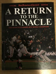 San Francisco Chronicle A Return To The Pinnacle Giants 2012 Champions HC - Bild 1 von 1