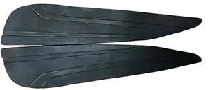 PEDANA POGGIA PIEDI DX SX ORIGINALI YAMAHA X-MAX 250 2011 2012 2013 2014 2016 - Foto 1 di 3