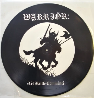 Warrior  Let Battle Commence limited LP Album Vinyl record picture disc NEW 2012 - Image 1 of 4