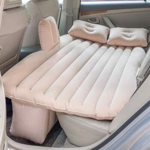 Auto Luftbett Aufblasbare Matratze mit Kissen Ser Camping Reise Rücksitz Relax Pumpe - Bild 1 von 9