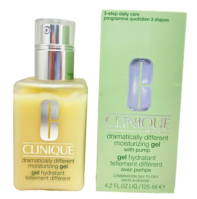 Clinique Dramatically Different Moisturizing Gel With Pump 4.2 oz / 125 ml NIB - Image 1 of 4