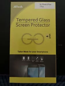 JETech Screen Protector. iPhone 8 Plus/7 Plus. Brand New. Ships Next Biz Day! - Picture 1 of 2