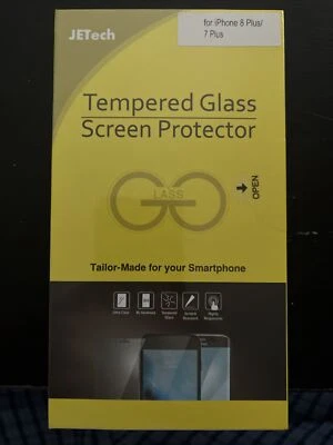 JETech Screen Protector. iPhone 8 Plus/7 Plus. Brand New. Ships Next Biz Day! - Image 1 of 2