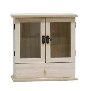 Boyle Craft Mini Wooden Kids/Children DIY Painting Cabinet Box w/Drawer 10x22cm - Picture 1 of 4