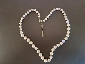 Monet~ Perlen Collier ~ Zartrosa ~ - Bild 1 von 3