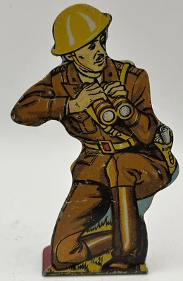 DE COLECCIÓN MARX #36MA OBJETIVO DE HOJALATA SOLDADO DE LA FORTUNA INFANTERÍA CAPITÁN Foto 1 de 3