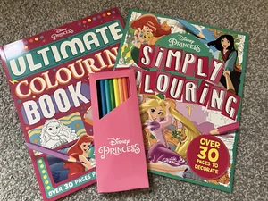 Juego de libros para colorear princesas Disney **NUEVO** - Imagen 1 de 1