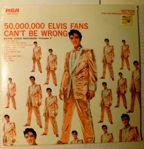 SEALED LP 50,000,000 Elvis Fans Can't Be Wrong RCA Victor LSP 2075(e) - Imagen 1 de 2