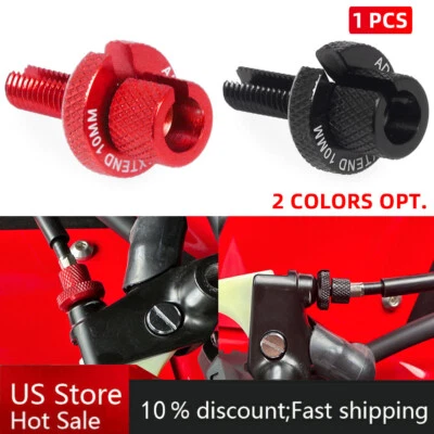 Clutch Cable Wire Adjuster Screw For HONDA NX400 NX500 CB300F CB500F/X CB 650R/F - Image 1 of 4
