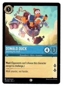 DISNEY LORCANA THE FIRST CHAPTER 144/204 DONALD DUCK STRUTTING HIS STUFF COMMON - Picture 1 of 1
