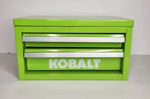 Grün Kobalt Mini 2 Schubladen Werkzeugkiste Schmuckkästchen - Bild 1 von 3