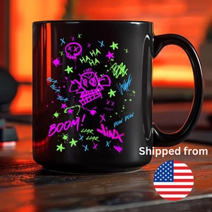 Arcane Jinx Mug Arcane Jinx Cup Christmas Present for Arcane Fans Jinx Gift - Picture 1 of 8