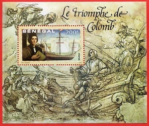 Senegal Block 68 postfrisch, 500. Jahrestag der Entdeckung von Amerika - Bild 1 von 1
