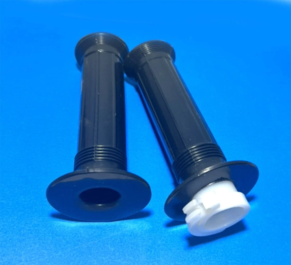 Tubo de agarre de mango derecho para Yamaha DT100 DT125 DT175 DT250 RX100 RX125 Foto 1 de 2