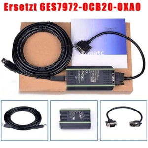 6ES7972-0CB20-0XA0 PLC Cable Para SIEMENS S7-200/300/400 MPI+ A2 PC Adaptador USB - Imagen 1 de 12