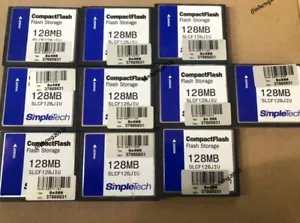 10PCS simpletech 128MB Compact Flash CF Memory Card - Picture 1 of 1