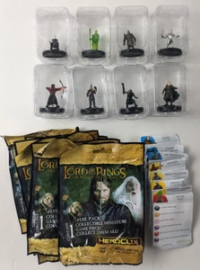 Lord Rings Return of the King Heroclix Complete Common Set 001-008 Wizkids Full - Picture 1 of 4