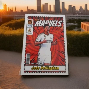 Panini Donruss Soccer 2023/24 Jude Bellingham Net Marvels Real Madrid No. 1 - Bild 1 von 2