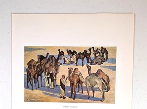 Safeya Binzagr Saudi Arabische Kultur KAMEL AUKTION Vintage Kunstdruck Exlibris 129 - Bild 1 von 3
