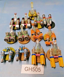 Micro Machine Star Wars Episode 1 The Phantom Menace Pod Racers x 13 Ref GH505 - Picture 1 of 5