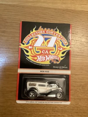 Hot Wheels RLC Mob Rod 075/1500 White RR, 27th Annual Collectors Convention 2013 - Image 1 of 4