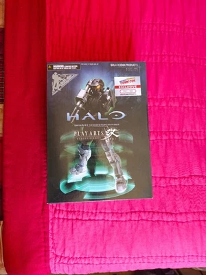 Figura de acción Square Enix Play Arts Kai NYCC EXCLUSIVA Halo Spartan Mark V RARA Foto 1 de 4