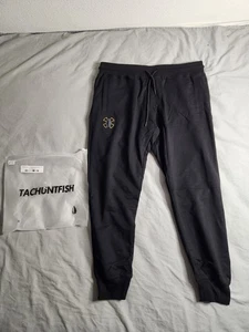 Tachuntfish Noveske Meatsweats Joggers Sweatpants Mens Sz Large Short Black NEW - Picture 1 of 11