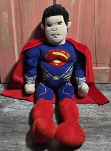 26" Superman Marvel Man Cuddle Pillow Pal Plush Stuffed DC Comic Book Hero LARGE - Picture 1 of 15