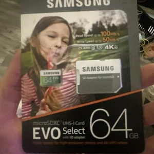 Samsung Evo Select 64GB Class 10 - SDXC Memory Card - (MB-ME64GA/AM) - Zdjęcie 1 z 1